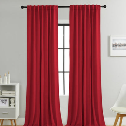 Thermal Black Privacy Window Curtains