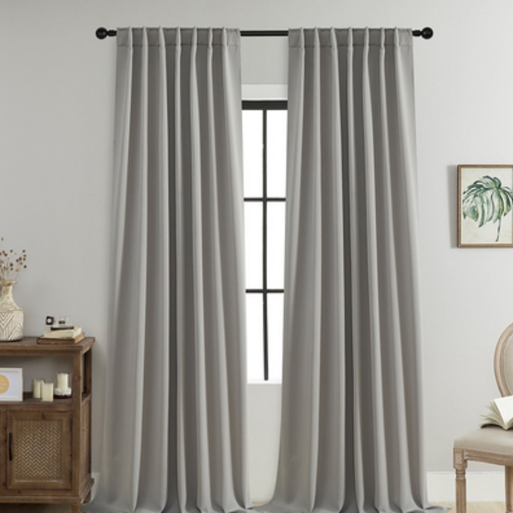 Thermal Black Privacy Window Curtains - Cofik