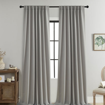 Thermal Black Privacy Window Curtains - Cofik