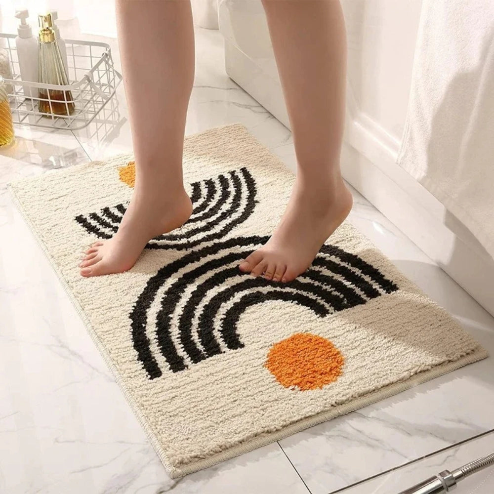 Grip Bathroom Mat, Super Soft, Fast Dry - Cofik