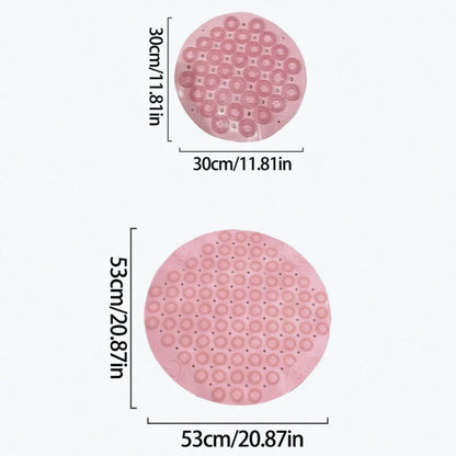 Non-Slip Bathroom Shower Mat with Drainage and Grip