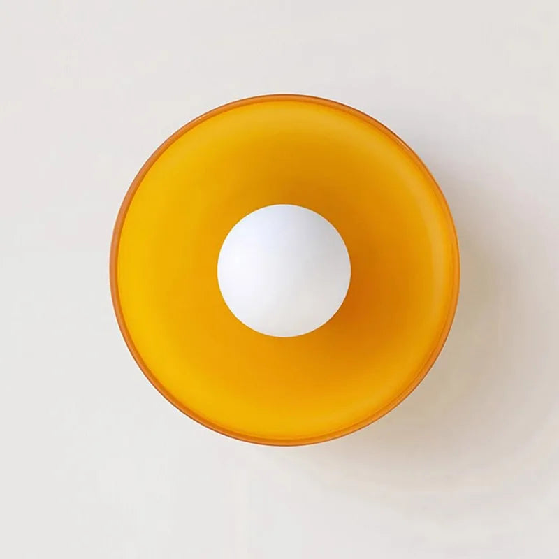 Elegant Glass Ceiling Light Fixture