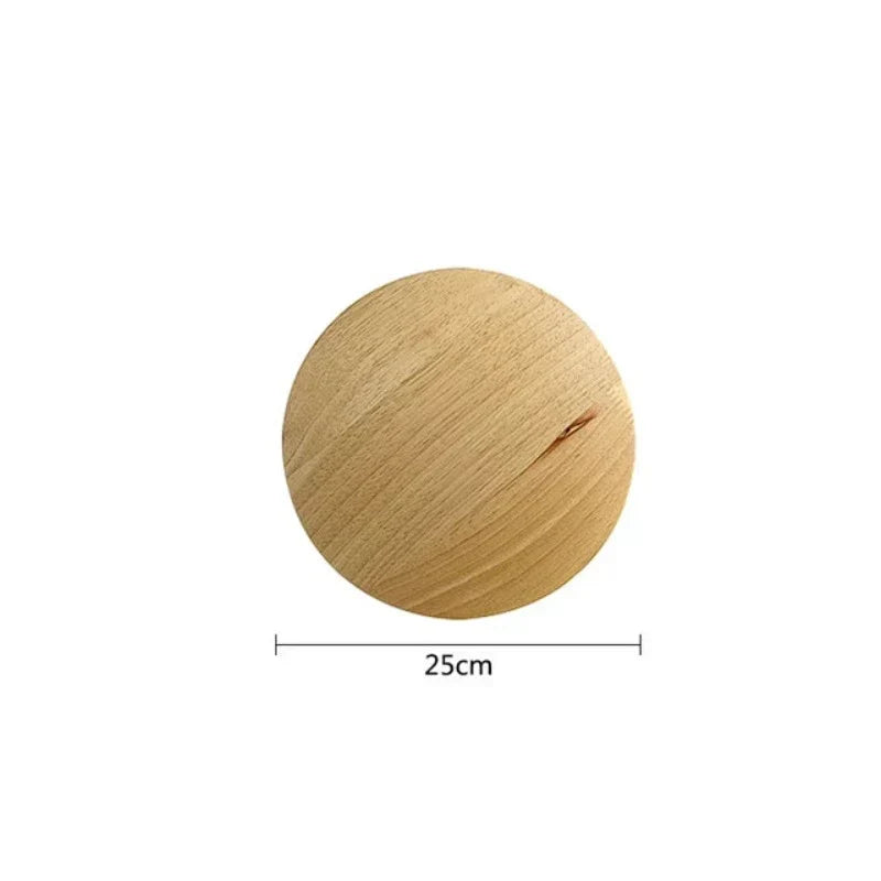 Rustic Wood LED Mounted Light Fixtures