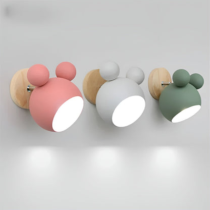 Fun Mickey Wall Lamp for Kids Room