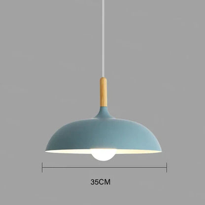 Rustic Wood Ceiling Lamp