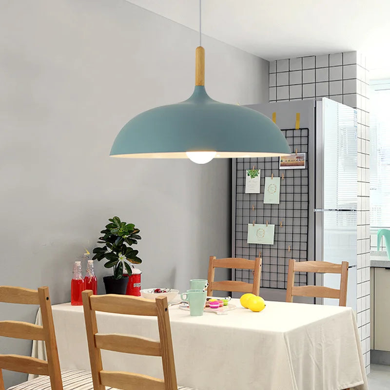 Rustic Wood Ceiling Lamp - Cofik