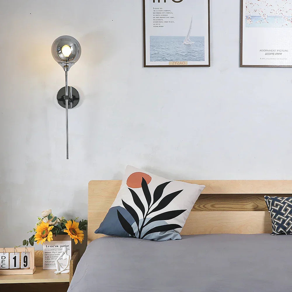 Contemporary Glass Wall Lamp