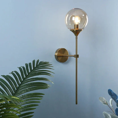 Contemporary Glass Wall Lamp