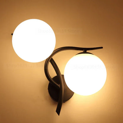 Sleek Iron LED Wall Light for Home