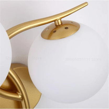 Sleek Iron LED Wall Light for Home