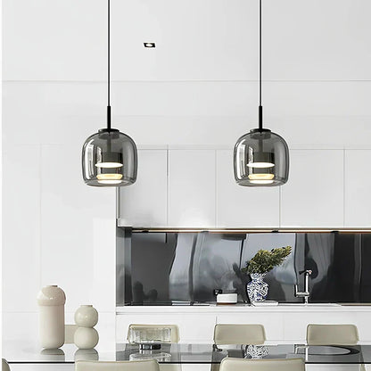 Luxury Glass Drop Pendant Light