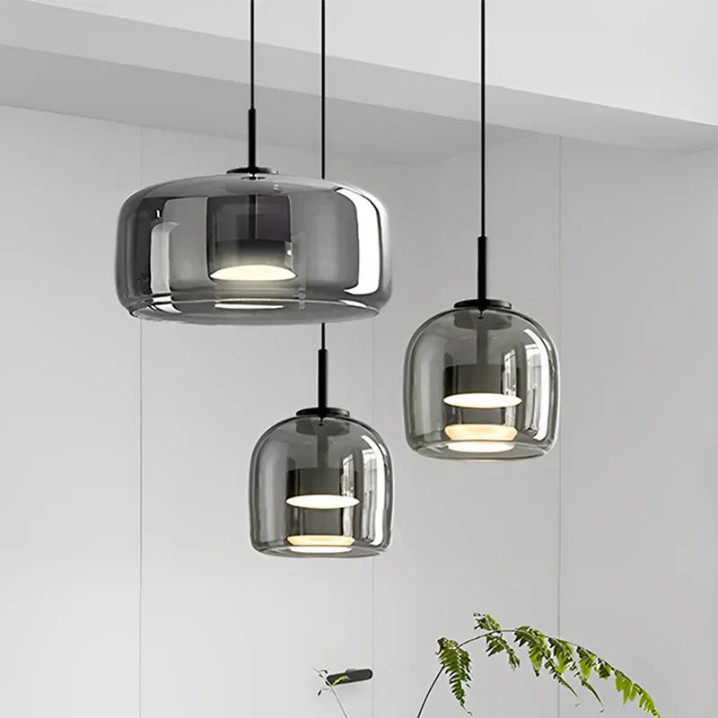 Luxury Glass Drop Pendant Light