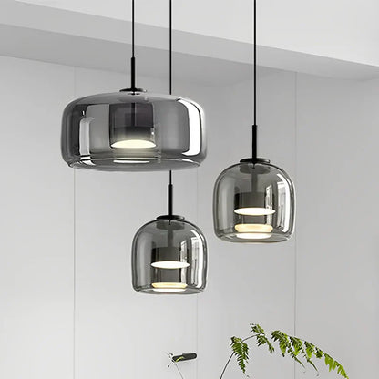 Luxury Glass Drop Pendant Light