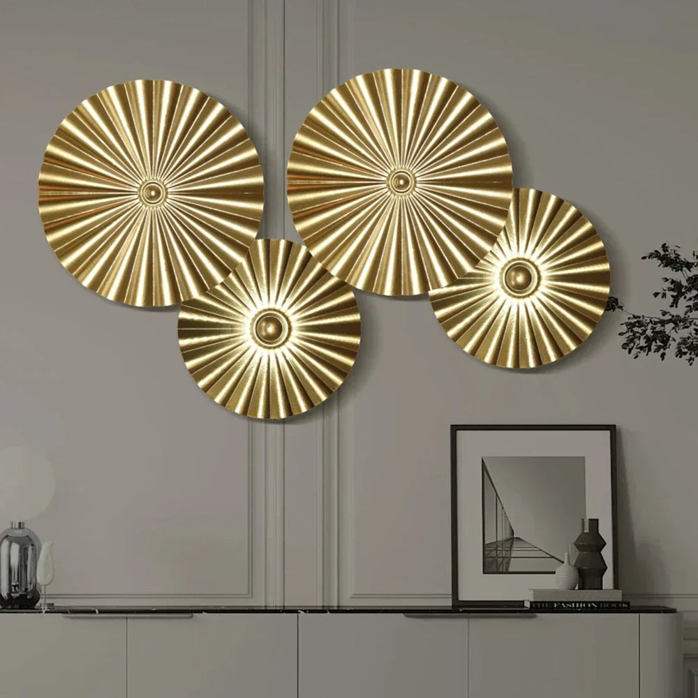 Luxury Golden Decor Wall Art