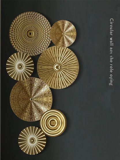 Luxury Golden Decor Wall Art