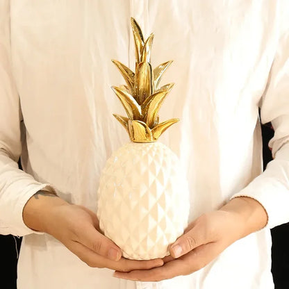 Luxury Pineapple Figurine Decoration