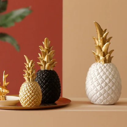 Luxury Pineapple Figurine Decoration
