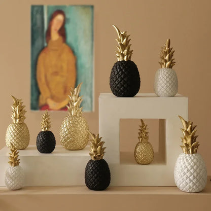 Luxury Pineapple Figurine Decoration