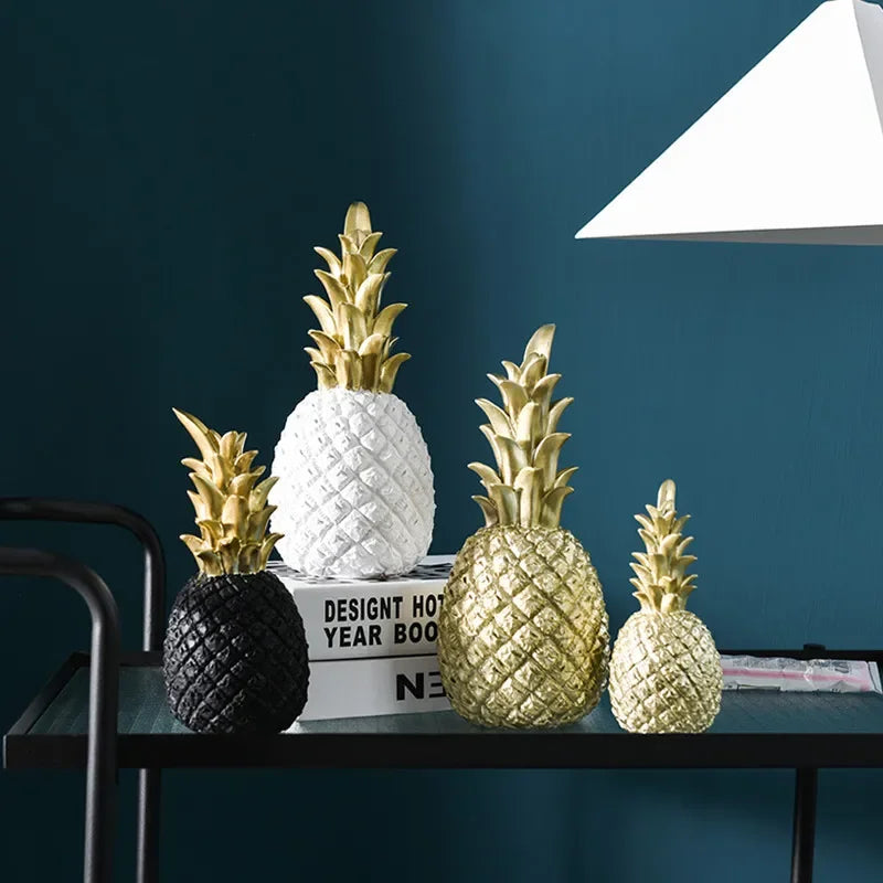 Luxury Pineapple Figurine Decoration