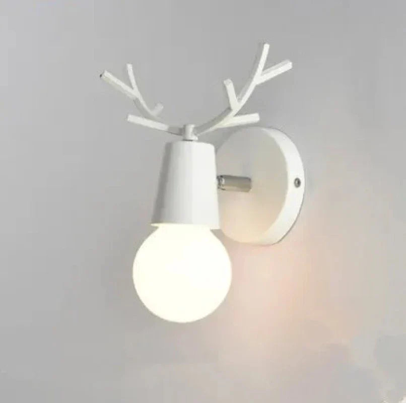Rustic Wooden LED Wall Light