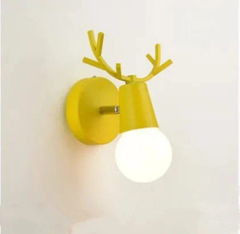 Rustic Wooden LED Wall Light