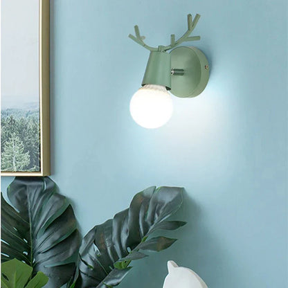 Rustic Wooden LED Wall Light