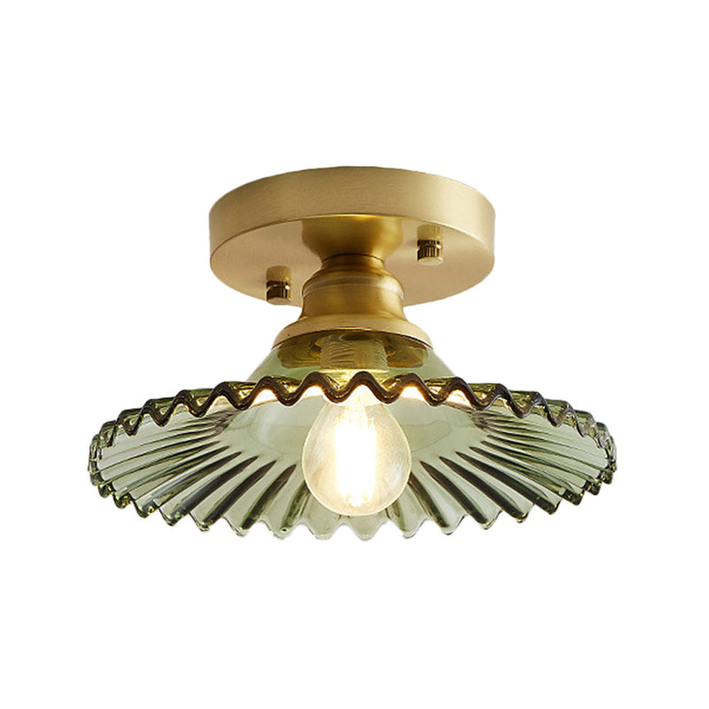 Stylish Glass Flush Mount Ceiling Light