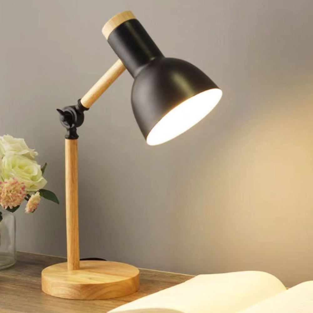Rustic Metal LED Desk Lamp