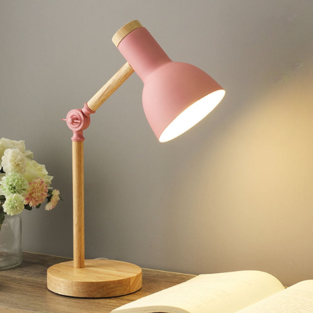 Rustic Metal LED Desk Lamp