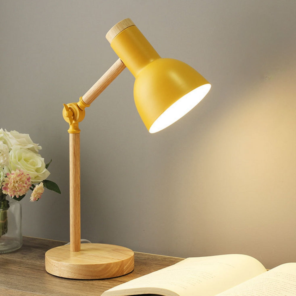 Rustic Metal LED Desk Lamp
