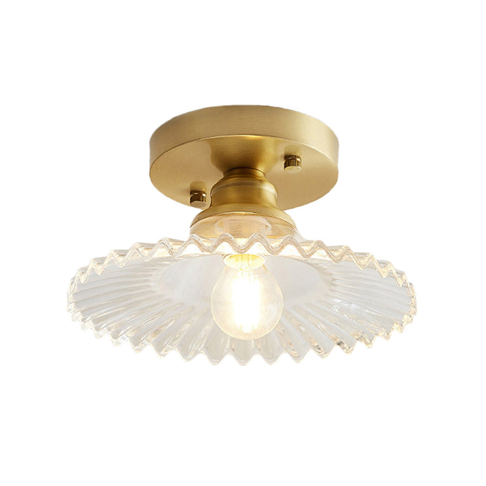 Stylish Glass Flush Mount Ceiling Light