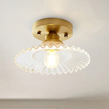 Stylish Glass Flush Mount Ceiling Light