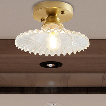 Stylish Glass Flush Mount Ceiling Light