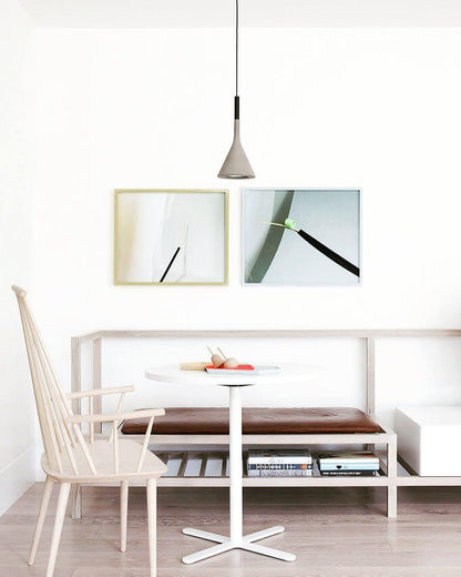 Modern Round Cement Hanging Light