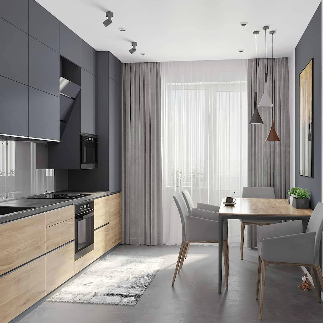Modern Round Cement Hanging Light