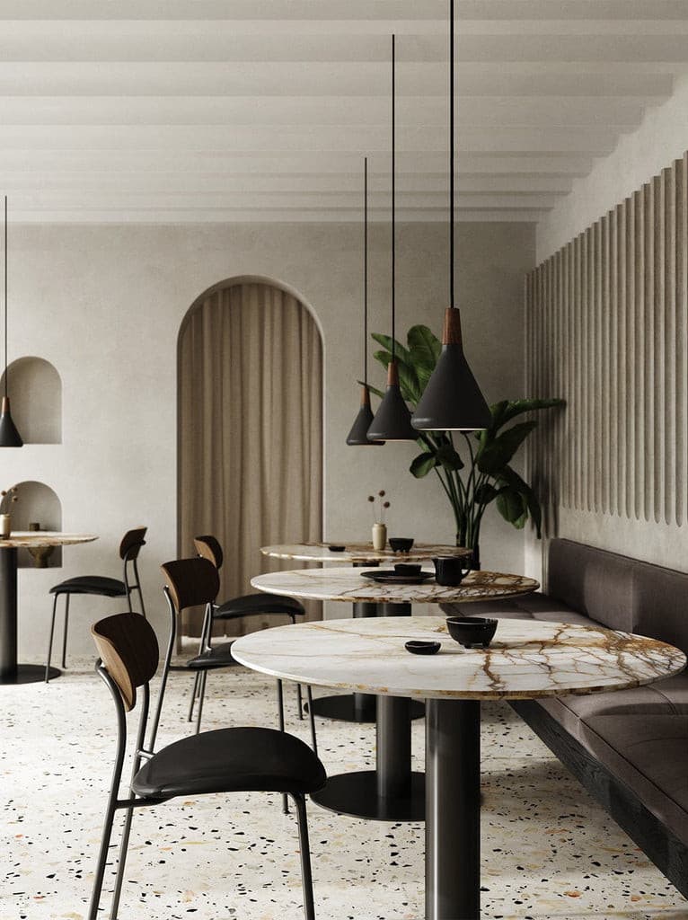Stylish Metal Wooden Pendant Lamp