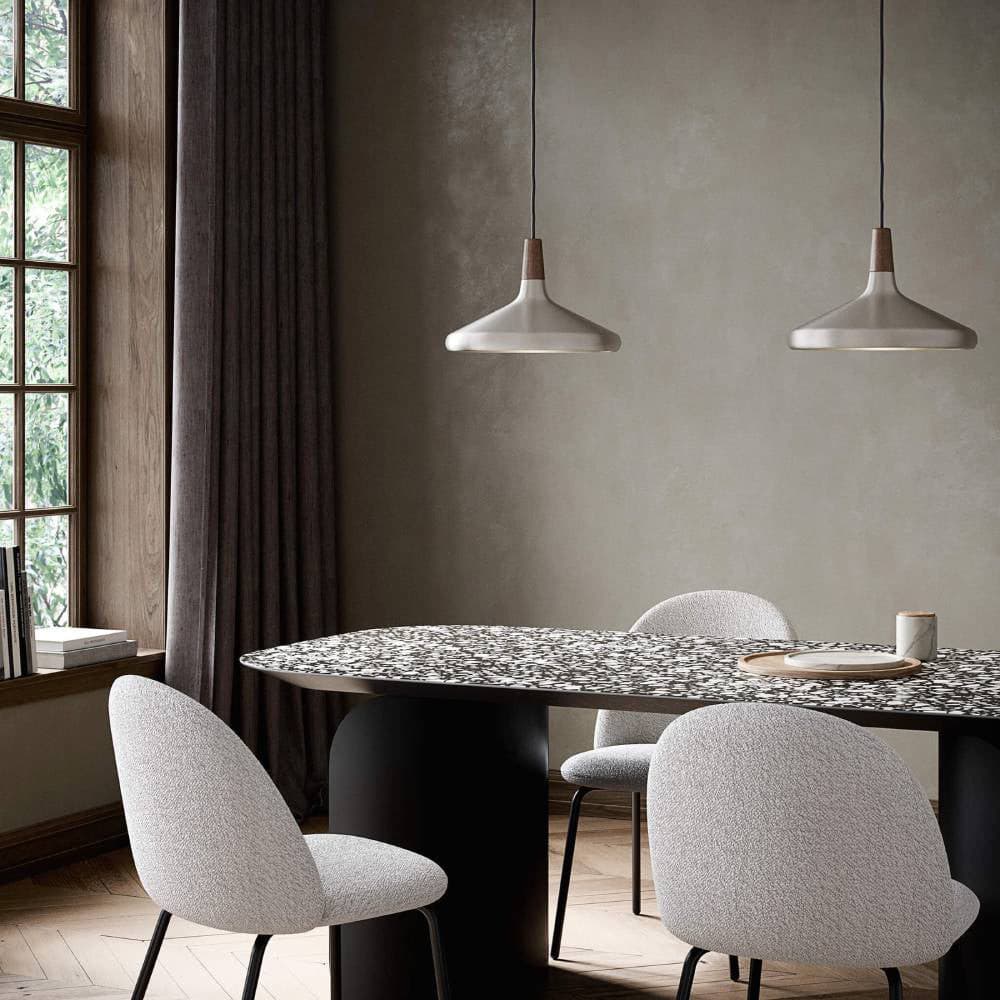 Stylish Metal Wooden Pendant Lamp