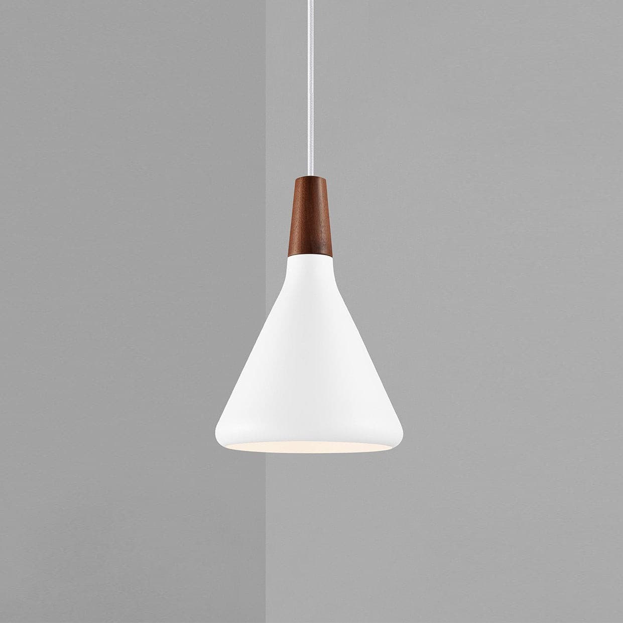 Stylish Metal Wooden Pendant Lamp