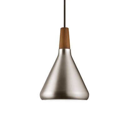 Stylish Metal Wooden Pendant Lamp