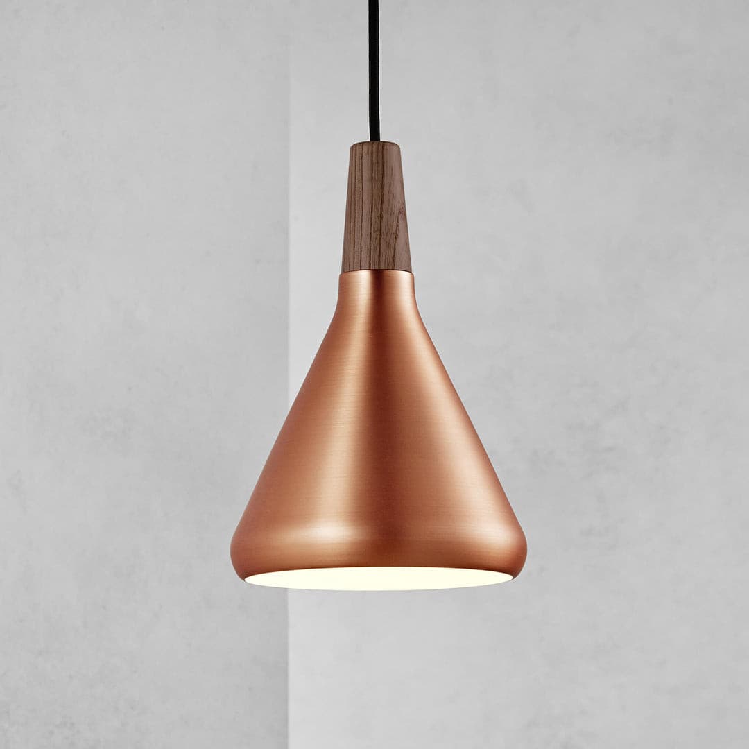 Stylish Metal Wooden Pendant Lamp