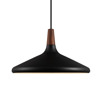 Stylish Metal Wooden Pendant Lamp