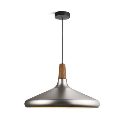 Stylish Metal Wooden Pendant Lamp