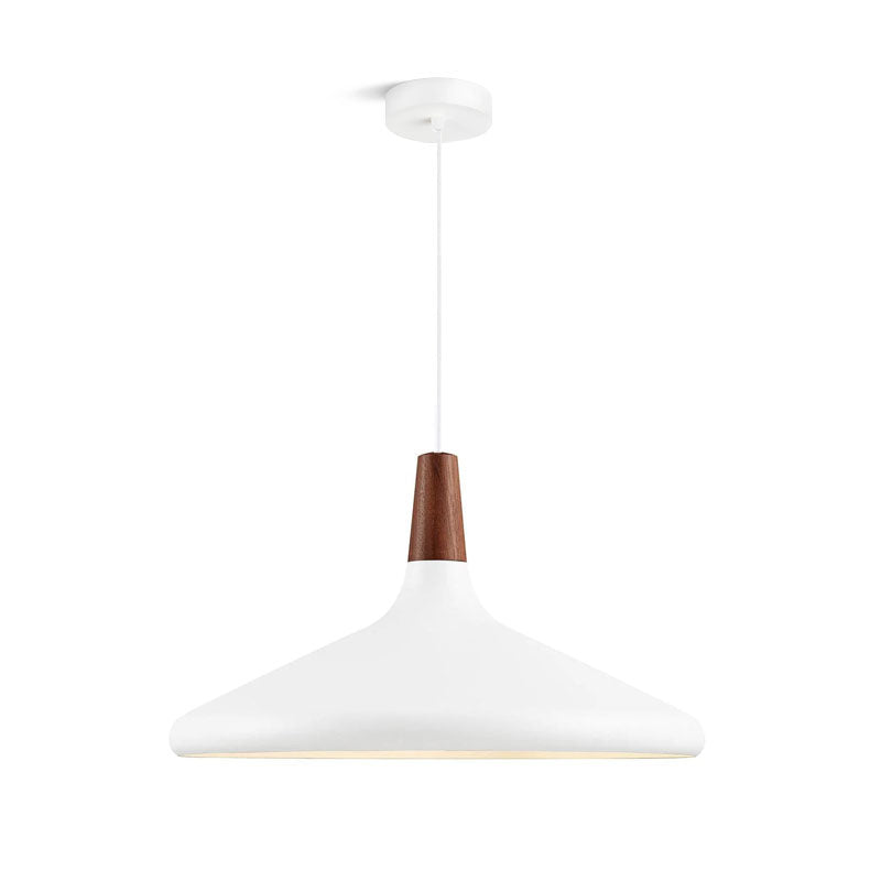 Stylish Metal Wooden Pendant Lamp