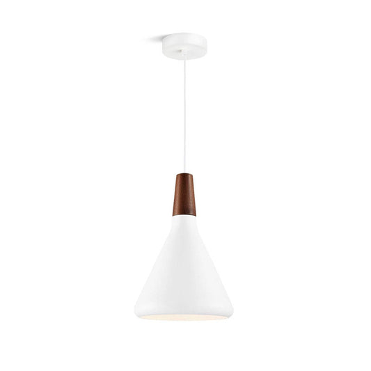 Stylish Metal Wooden Pendant Lamp - Cofik