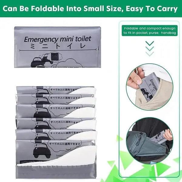 Portable Urine Bag for Travel - Spill Proof & Odor Free