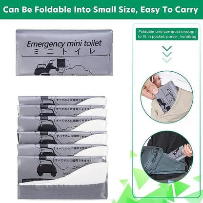 Portable Urine Bag for Travel - Spill Proof & Odor Free