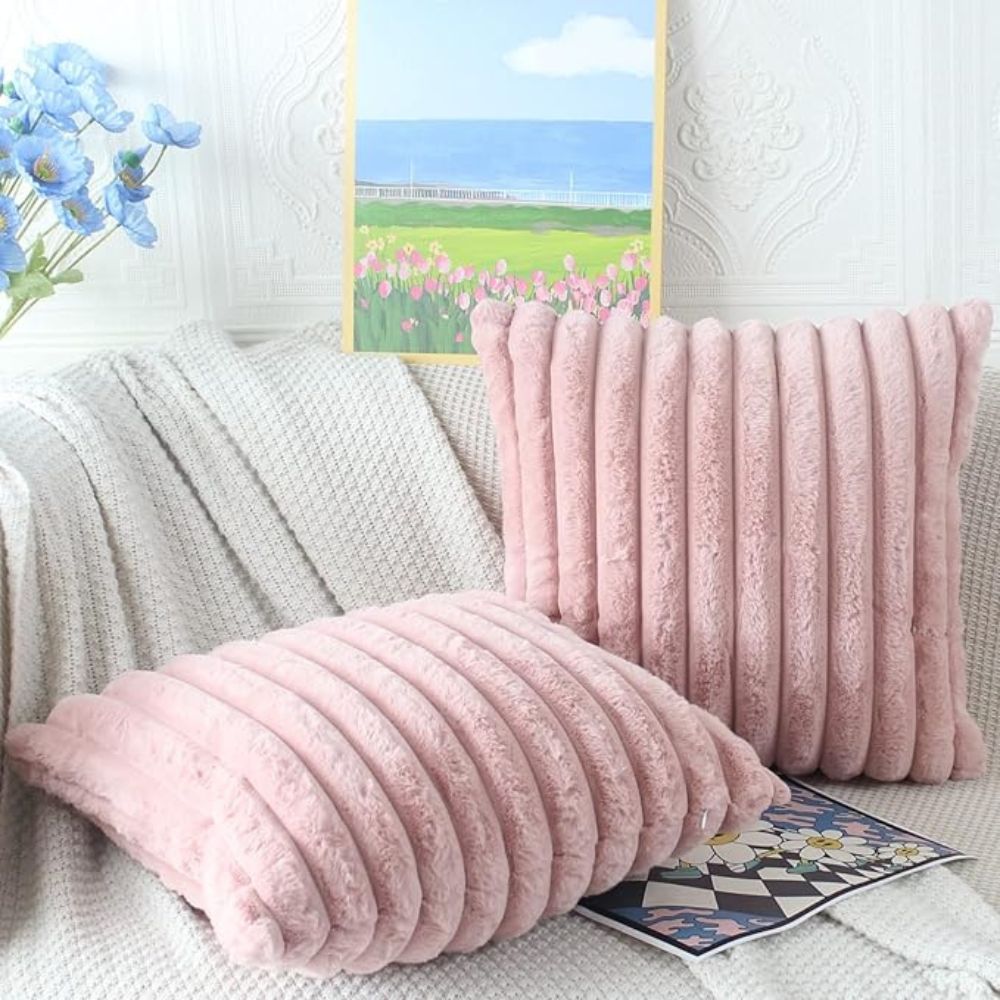 Soft Velvet Cushion Cover 18x18 Inches