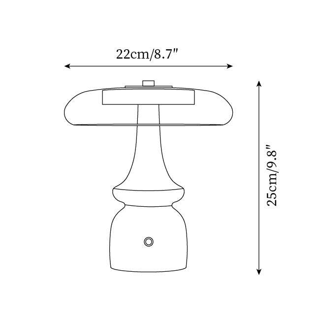 Simple Desk Lamp Soft Warm Lighting