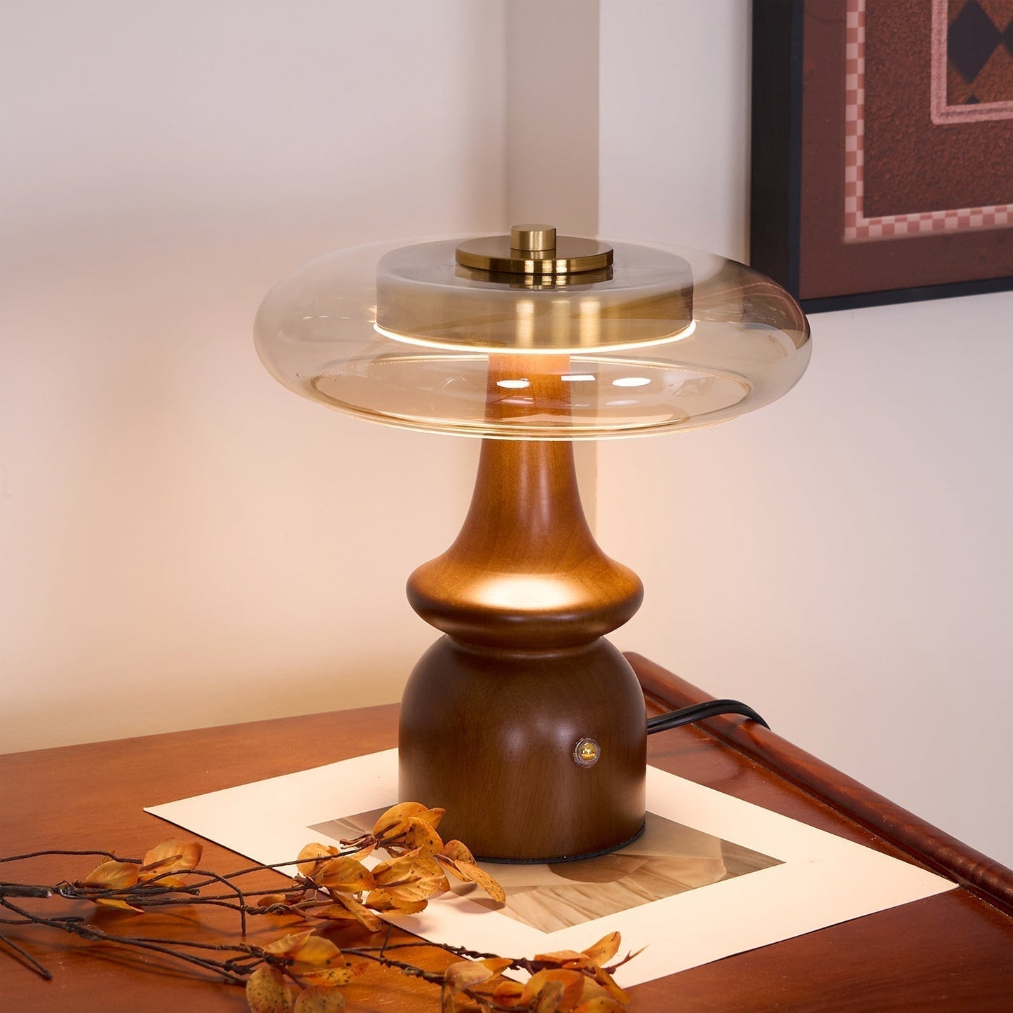 Simple Desk Lamp Soft Warm Lighting