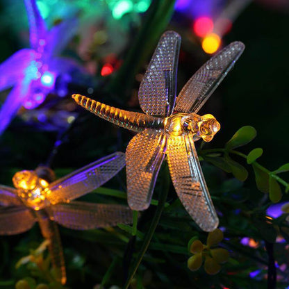 Colorful Solar Powered Waterproof String Fairy Lights